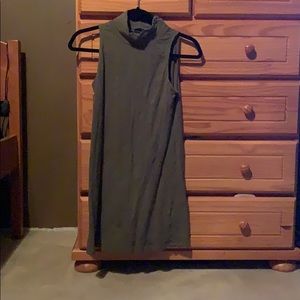 Green cotton dress